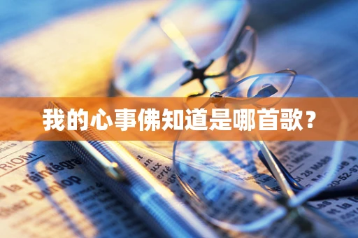 我的心事佛知道是哪首歌？