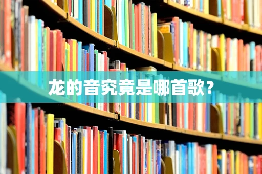 龙的音究竟是哪首歌？