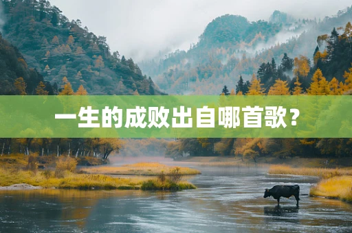 一生的成败出自哪首歌？
