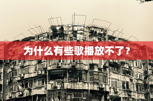 为什么有些歌播放不了？