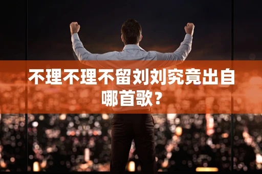 不理不理不留刘刘究竟出自哪首歌？
