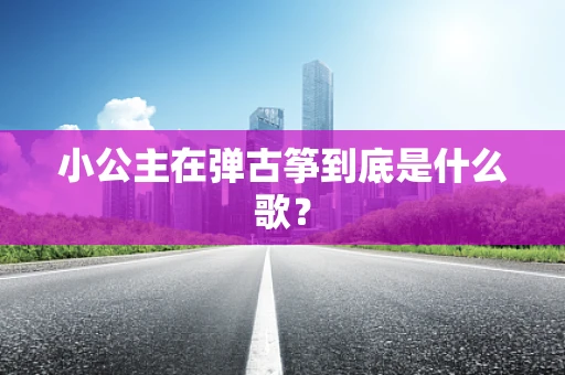 小公主在弹古筝到底是什么歌？