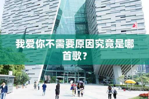 我爱你不需要原因究竟是哪首歌？