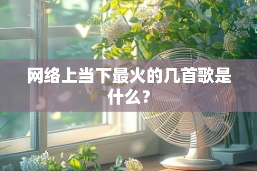 网络上当下最火的几首歌是什么？
