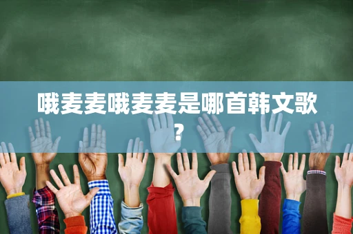 哦麦麦哦麦麦是哪首韩文歌？