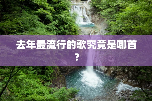 去年最流行的歌究竟是哪首？