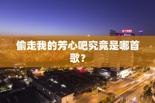 偷走我的芳心吧究竟是哪首歌？