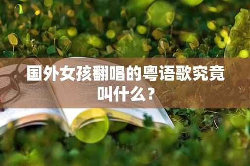 国外女孩翻唱的粤语歌究竟叫什么？
