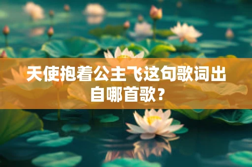 天使抱着公主飞这句歌词出自哪首歌？