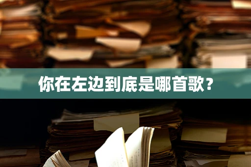 你在左边到底是哪首歌？