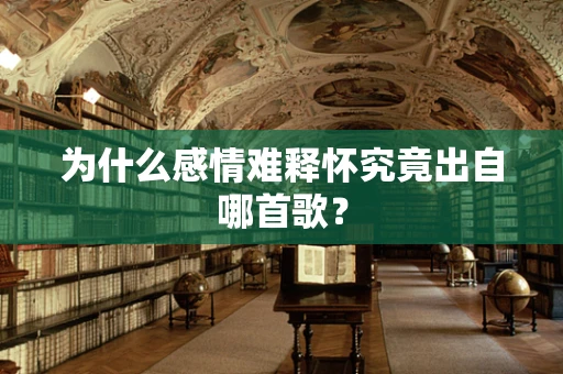 为什么感情难释怀究竟出自哪首歌？