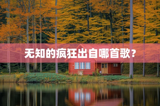无知的疯狂出自哪首歌？