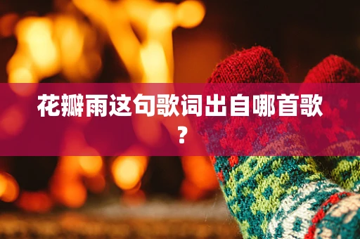 花瓣雨这句歌词出自哪首歌？