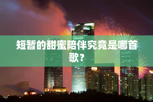 短暂的甜蜜陪伴究竟是哪首歌？