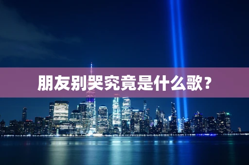 朋友别哭究竟是什么歌？
