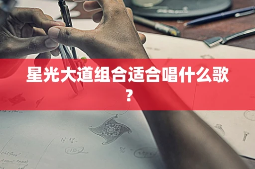 星光大道组合适合唱什么歌？