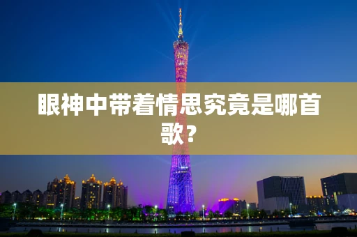 眼神中带着情思究竟是哪首歌？