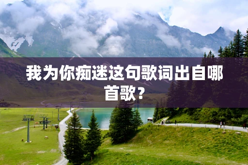 我为你痴迷这句歌词出自哪首歌？