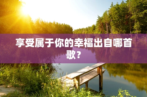 享受属于你的幸福出自哪首歌？