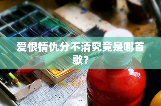 爱恨情仇分不清究竟是哪首歌？