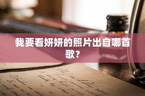 我要看妍妍的照片出自哪首歌？