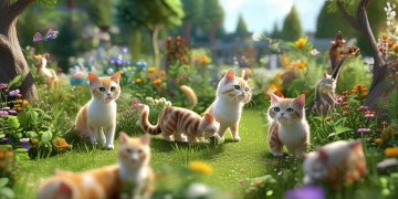 7只猫的动画片究竟配的什么歌？