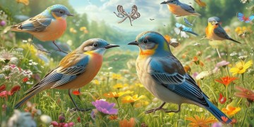 欢乐的歌该用什么字形容?