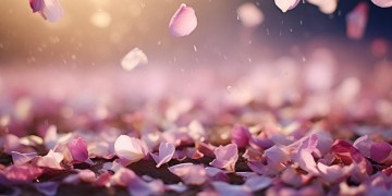 花瓣雨这句歌词出自哪首歌？