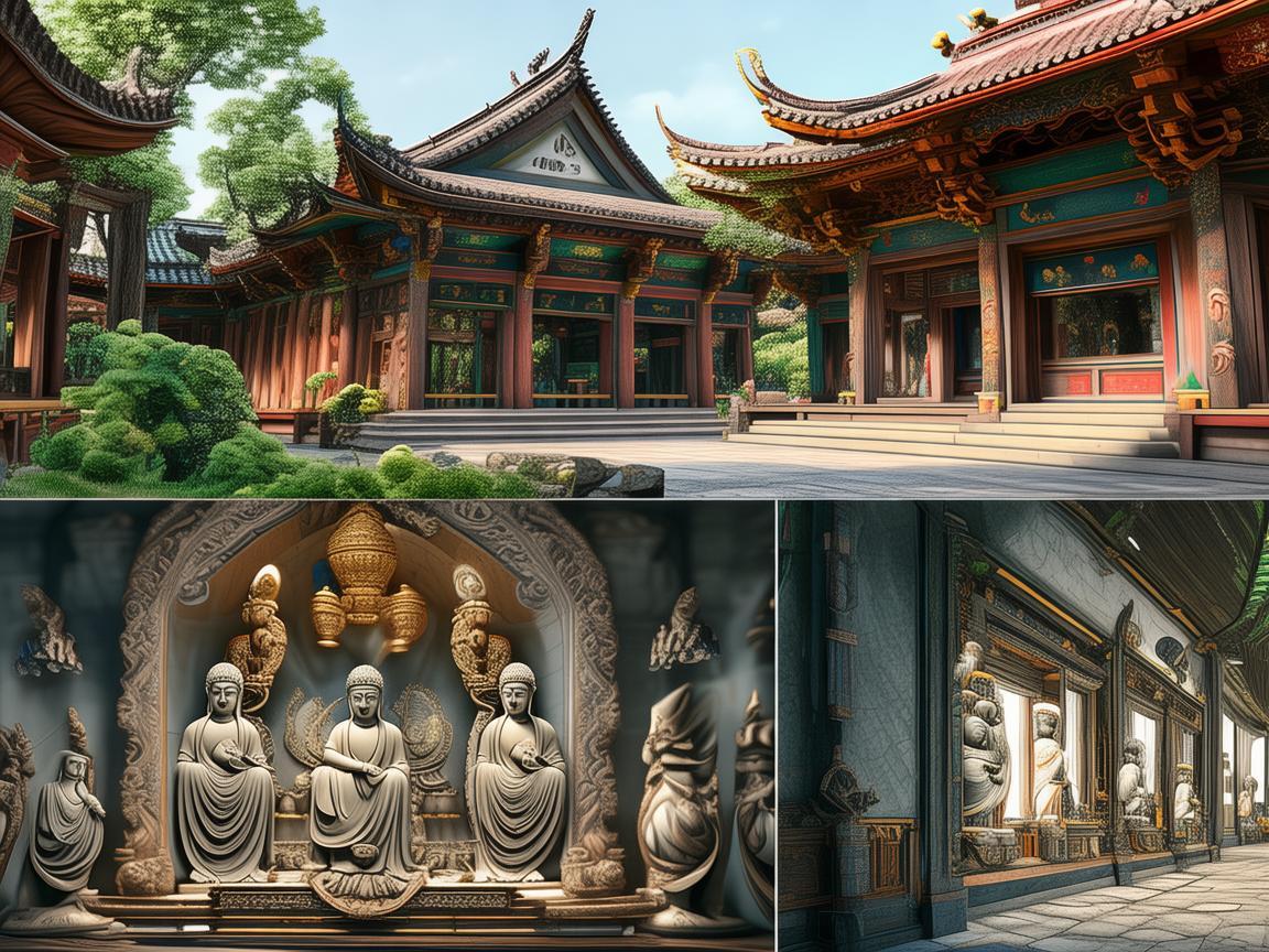 寺院为何要放佛歌和供奉佛像？